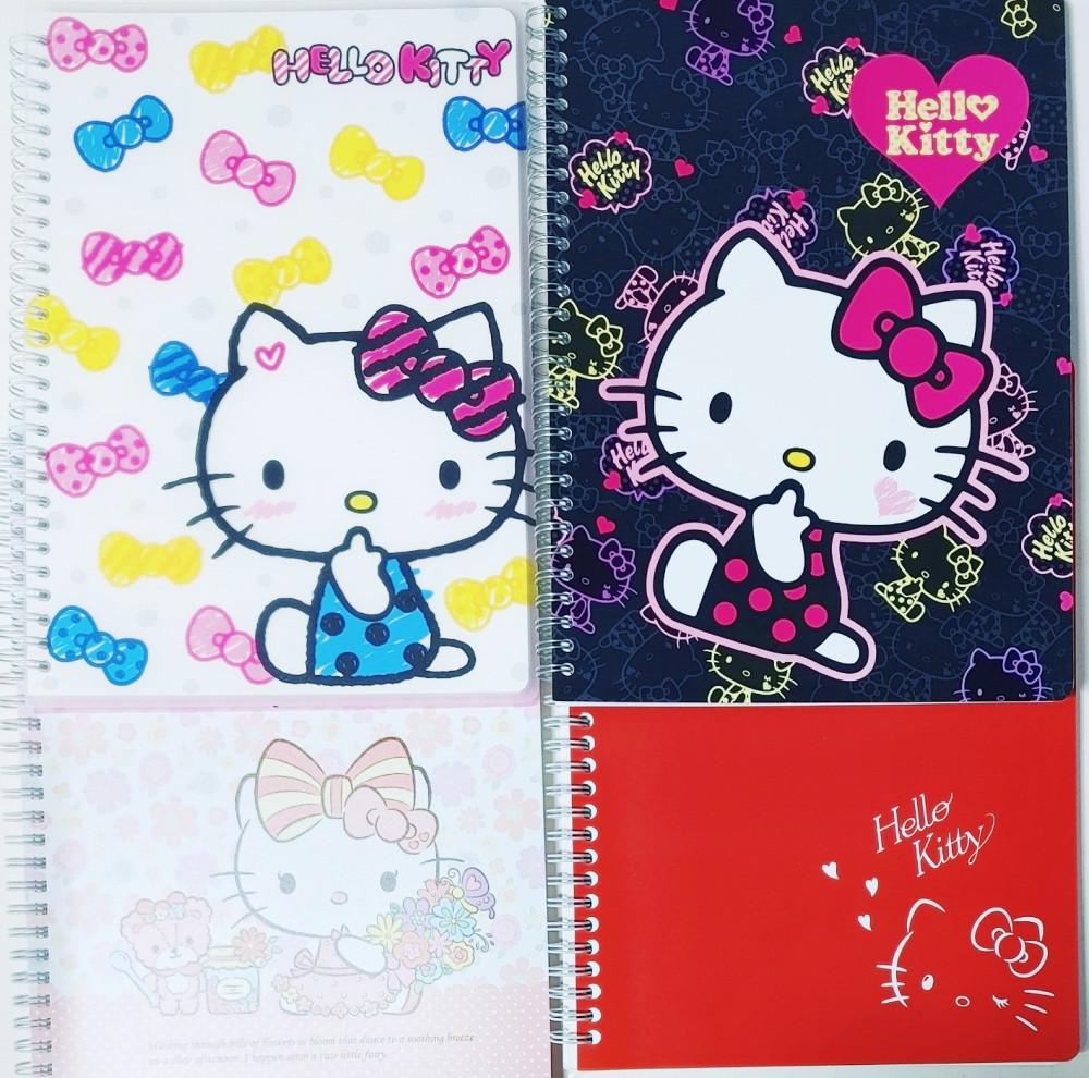헬로키티 PP노트 불투명(심플,삼정) 반투명 캐릭터
