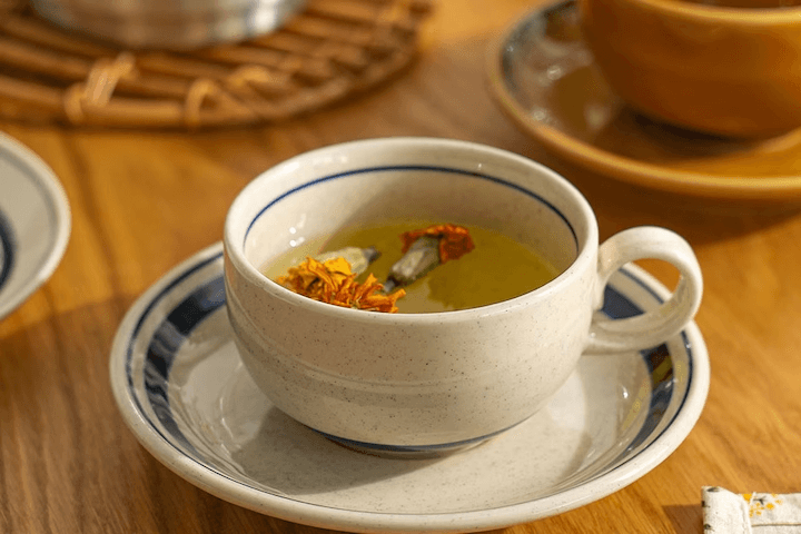 홍차잔 받침 세트 분위기 찻잔세트