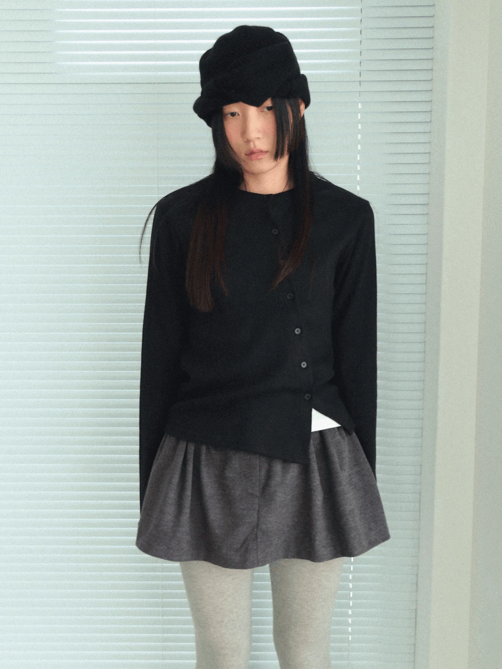 페브 언발 가디건