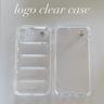 logo clear phone case (padding case ver.)