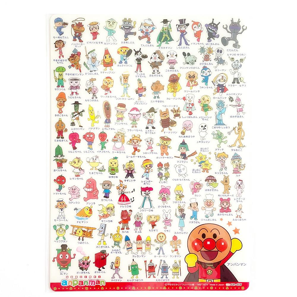 호빵맨 친구들 책받침 받침대 문구 사무용품