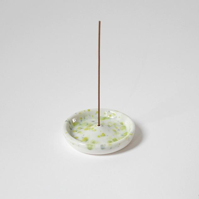 Circle Incense Holder - Floral