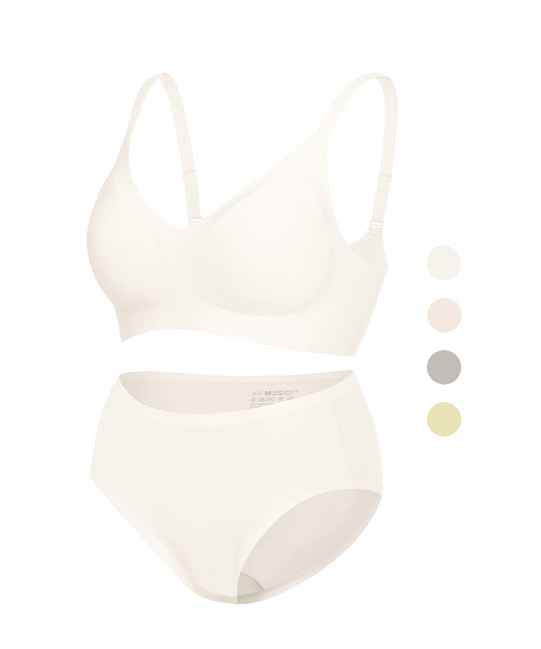 하성민기업 부드럽게 잡아주는 멜로우 모달 어깨끈형 브라 팬티 세트(BR017-WP016)