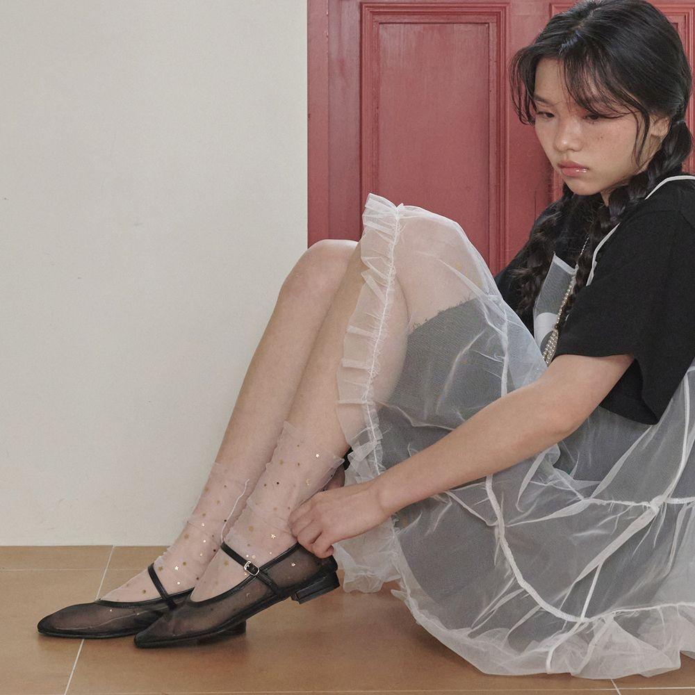 Mesh 메쉬 메리제인 슈즈 AHSP001