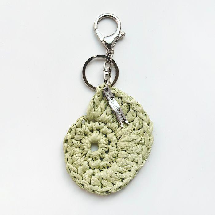Crochet Ammonite Keyring