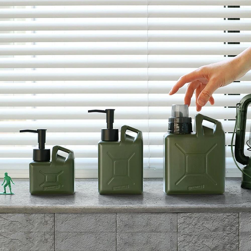 BRID MOLDING DISPENSER / BOTTLE 캠핑 디스펜서 밀리터리 세제통