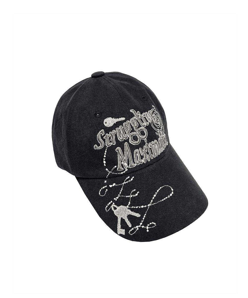 STRUGGLING MAXIMALIST CAP (DARK NAVY)
