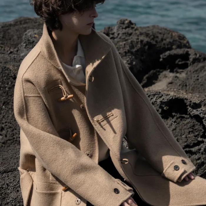 HANDMADE COAT-CAMEL