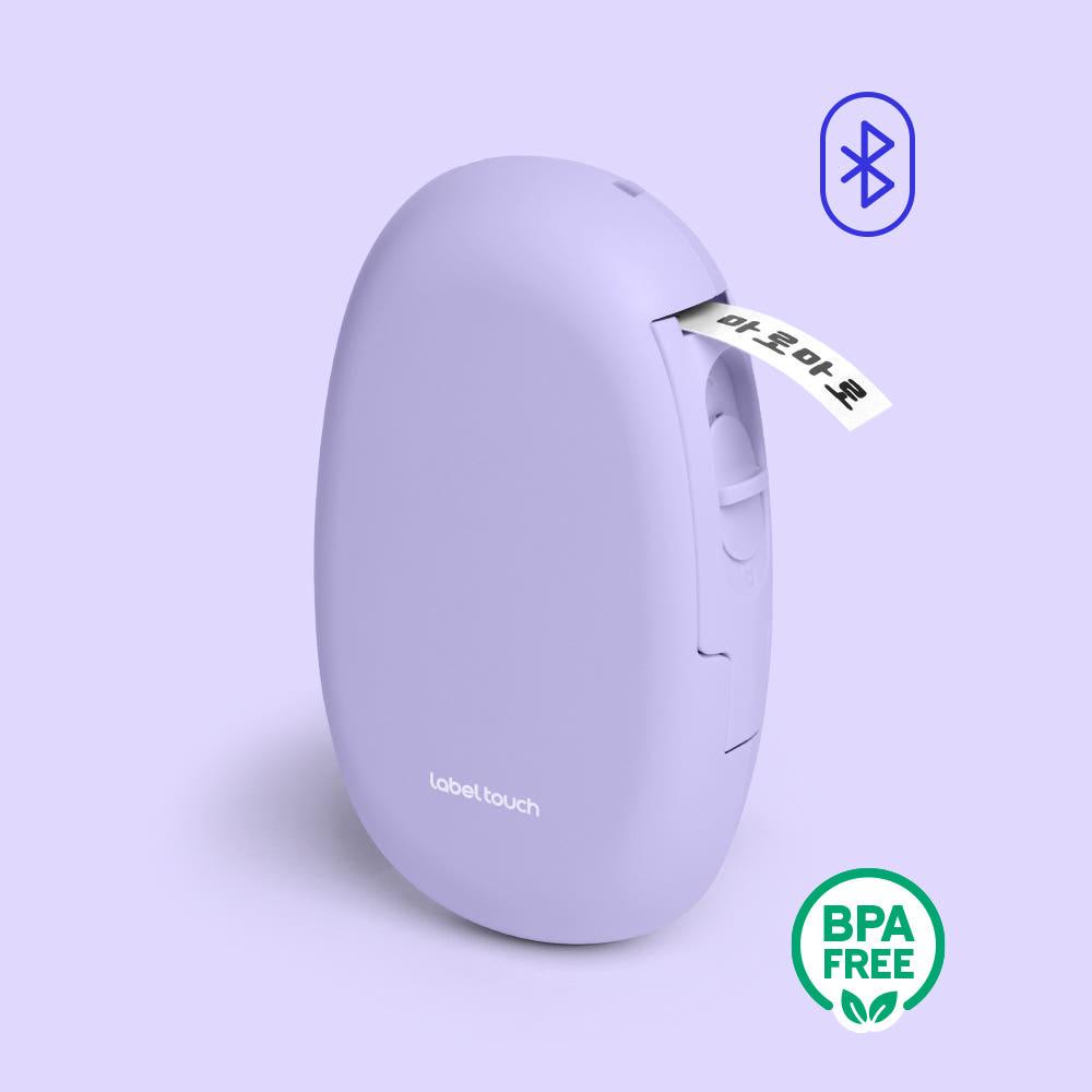 [라벨터치]블루투스 라벨프린터 마로마로 바이올렛 Maromaro(Violet)+파우치증정