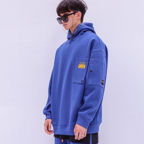 PAIN FAIN LOGO HOODIE _ 블루