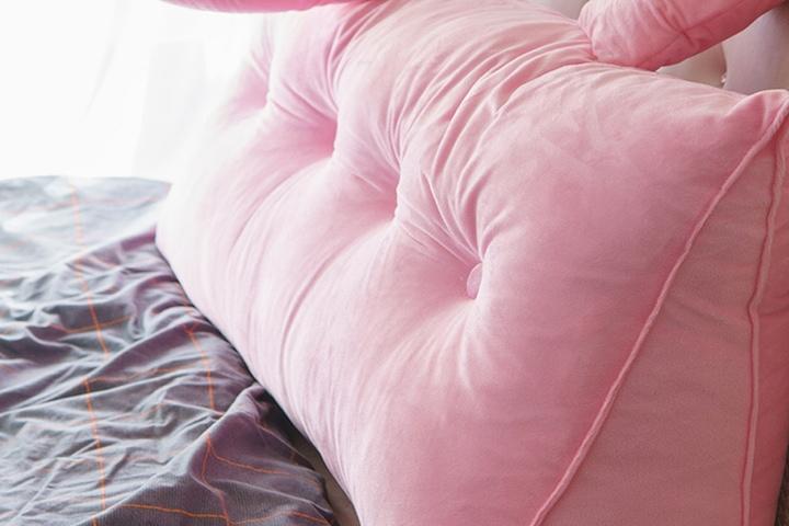토깽이 등받이 중형 침대 기대미 삼각 등쿠션 솜포함 (3size / 2color)