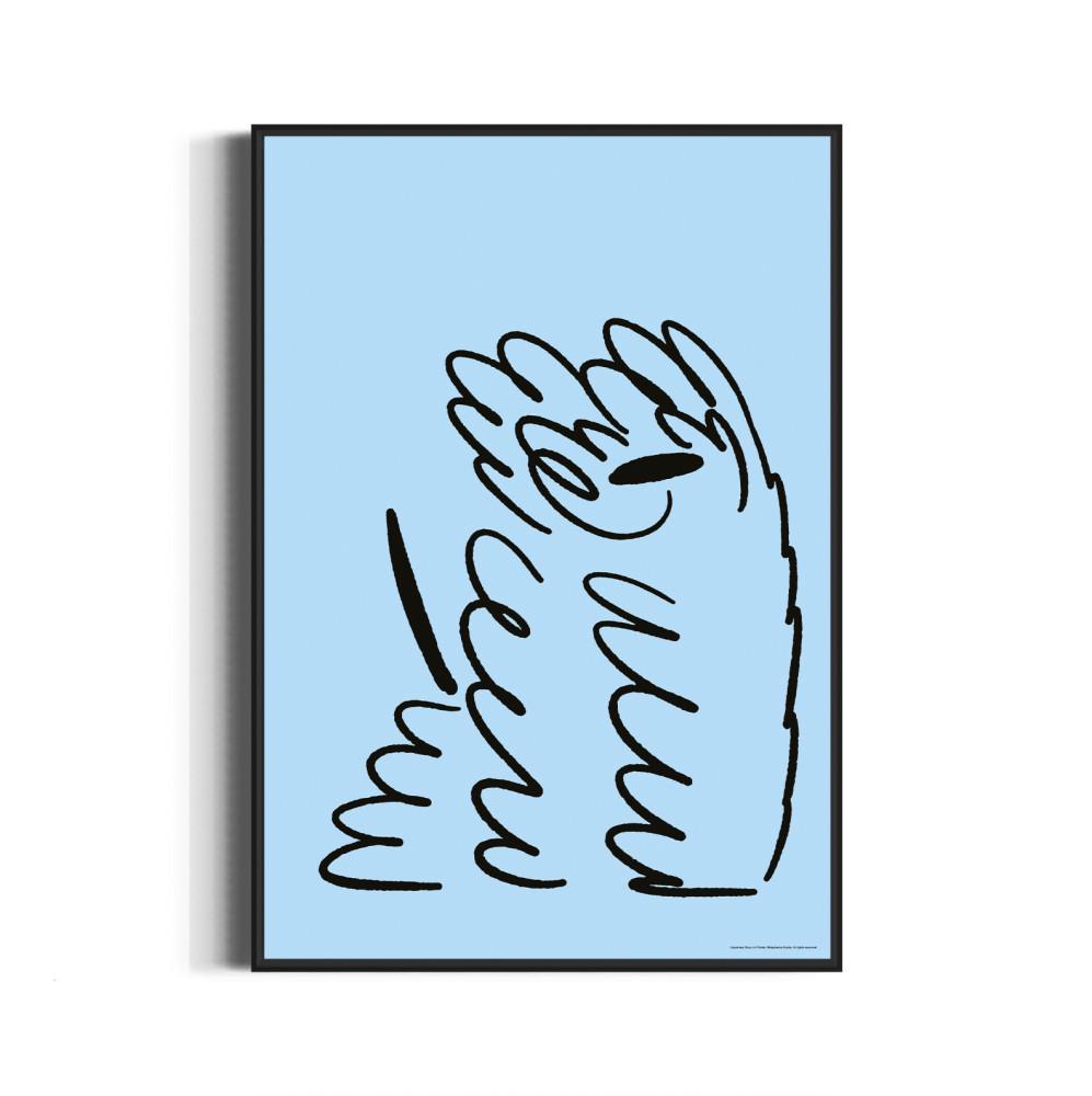 [B2 포스터액자] Blow