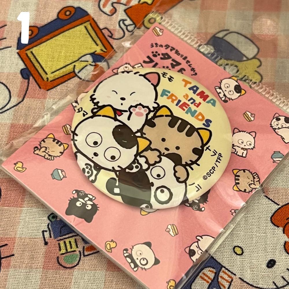 타마프렌즈 캔뱃지 일본 굿즈