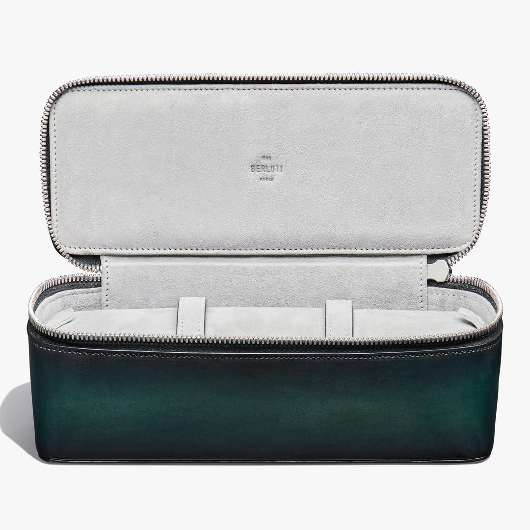 스크리토 레더 3-워치 케이스