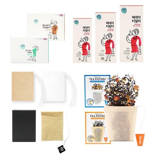 티백필터 티백주머니 차거름망 모음