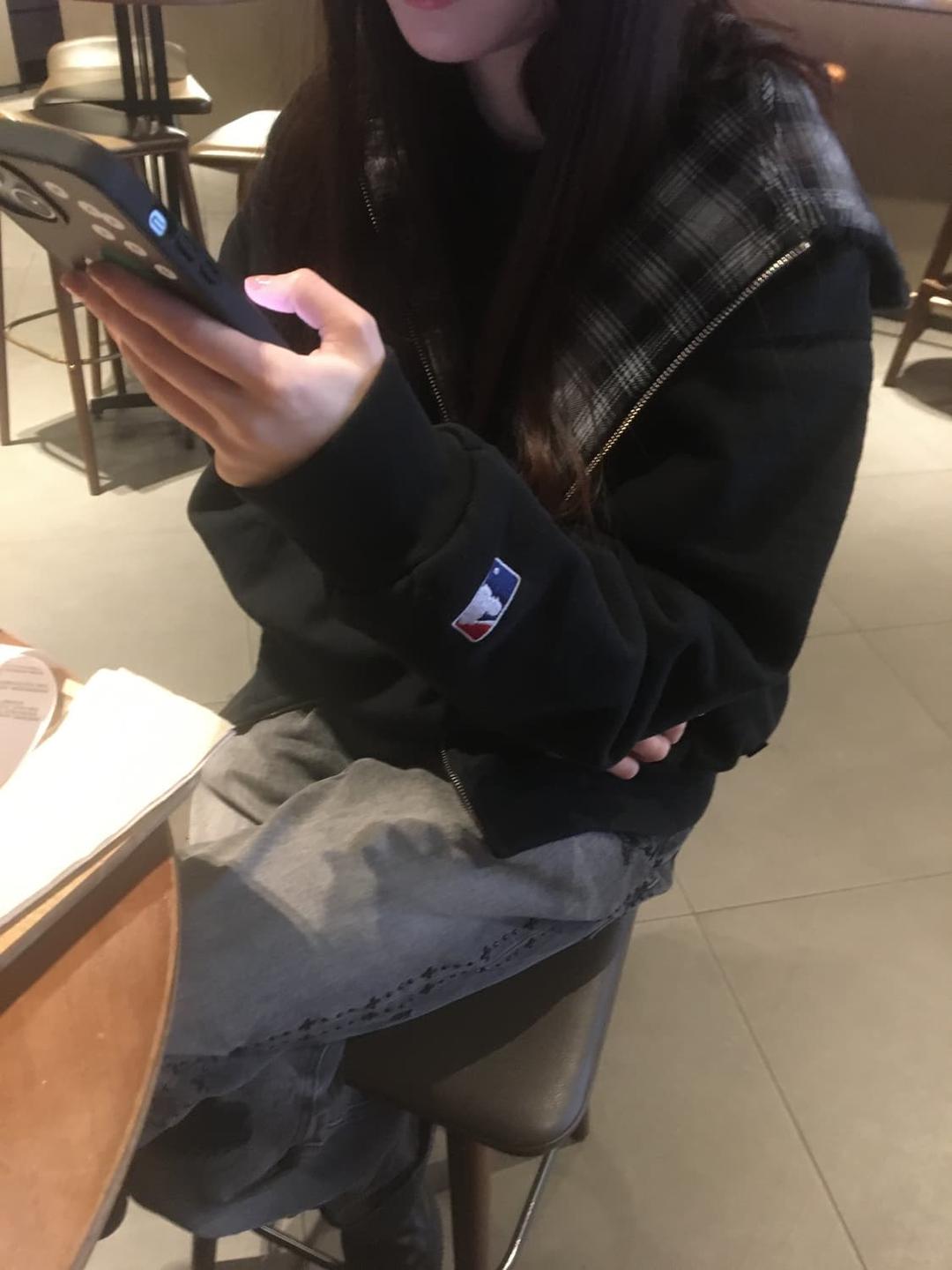 슈프림 x 시카고 화이트 삭스 집 업 후드 스웨트셔츠 블랙 - 25FW | 후루츠패밀리