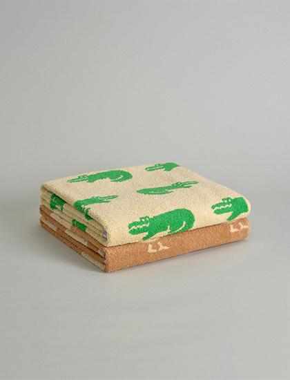 바스 타월 - 타이니 크로 & 베이비 덕 (2P)