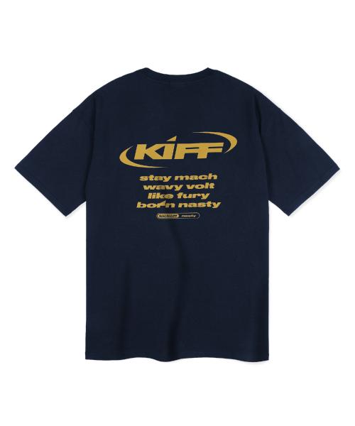 [NK] Kiff Logo Tee (Navy)_K24QB703