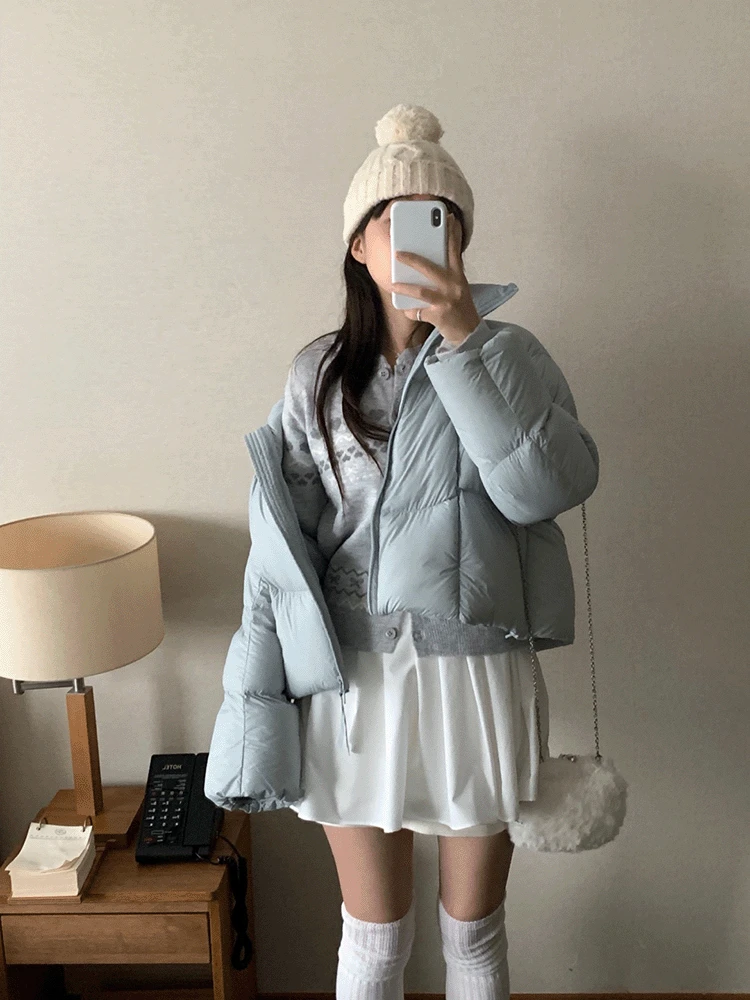 [🦆덕다운/고퀄리티] 쿠션 패딩 점퍼