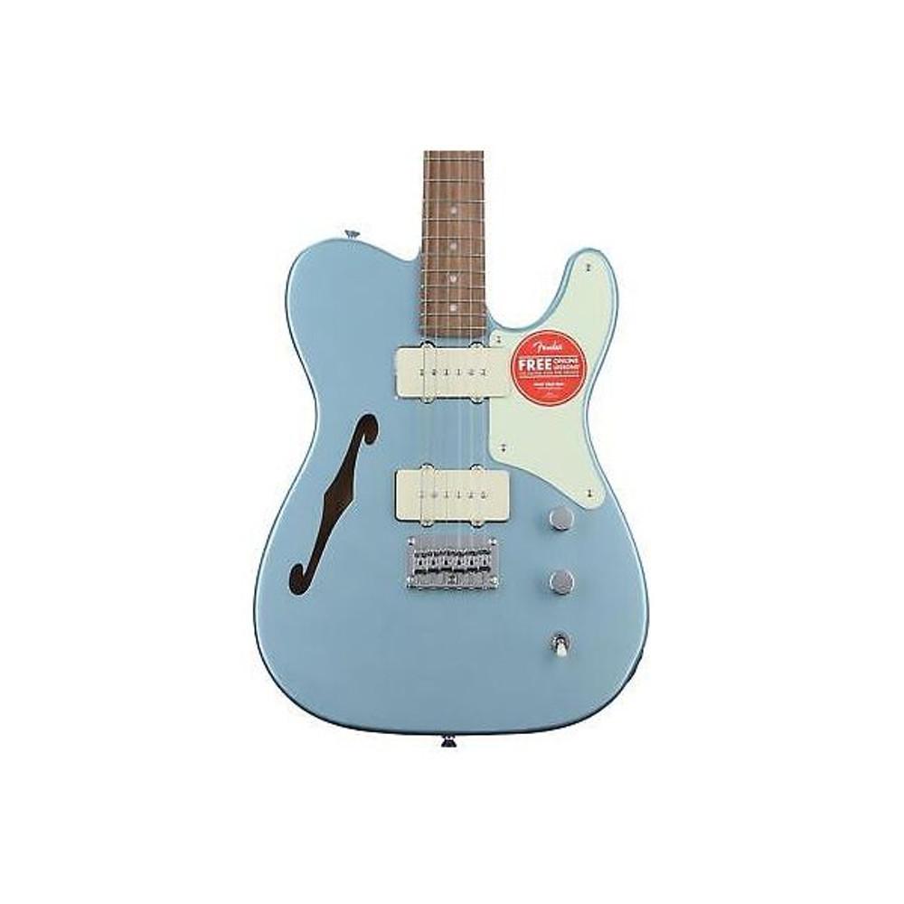 스콰이어텔레캐스터 일렉 기타 Squier Paranormal Cabronita Telecaster Thinline - 아이스 블루 메탈릭, 스위트워터