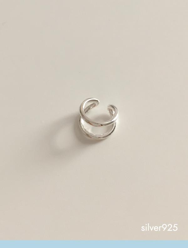 twin earcuff (silver925)