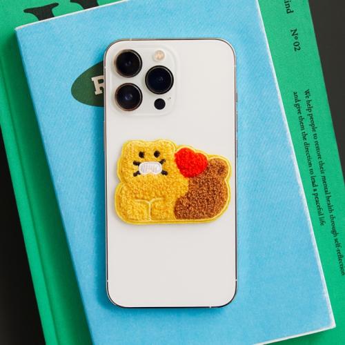 김다예X카카오프렌즈 부클 스티커(하트)_춘식이