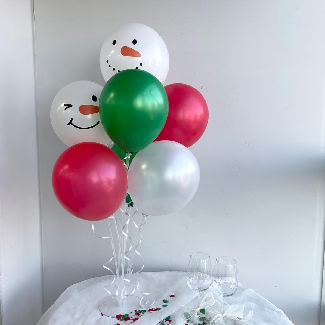 퐁마트 눈사람당근코 풍선세트
