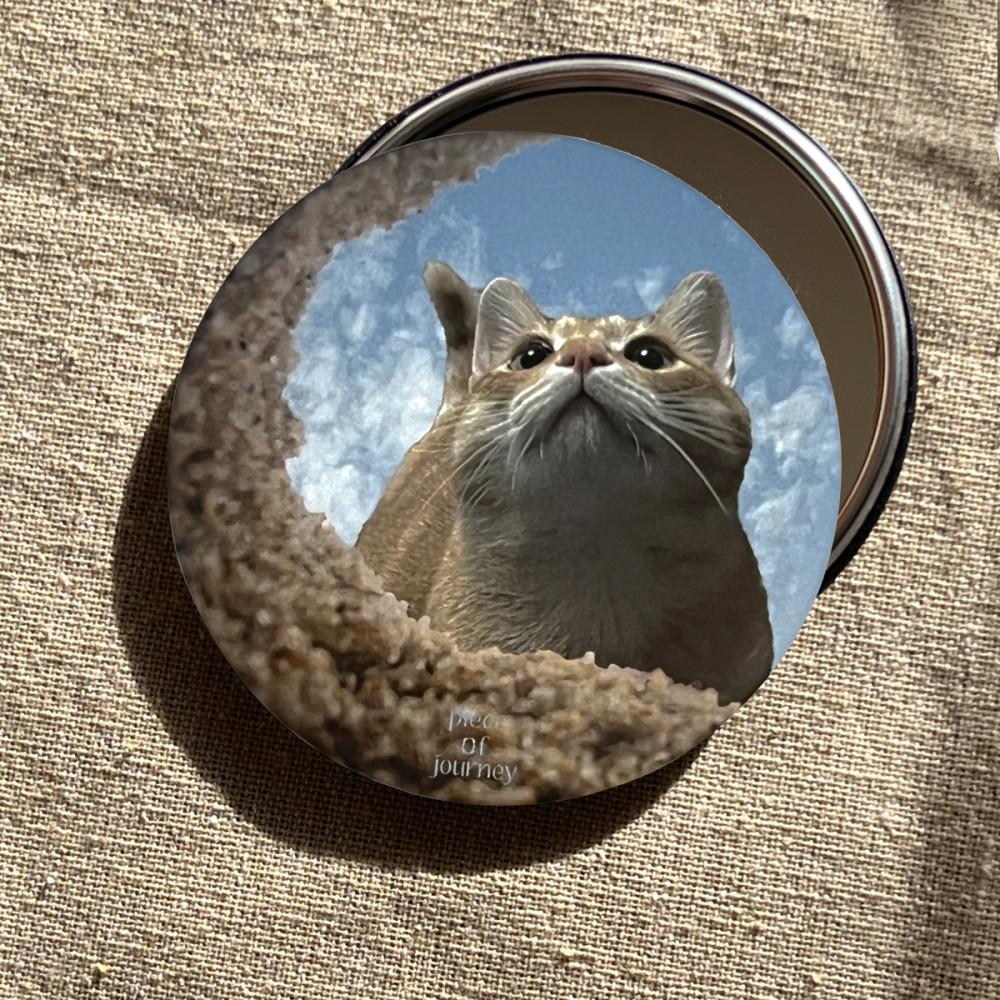 [피스오브져니] 거울 버튼 (바다에 간 동복2)