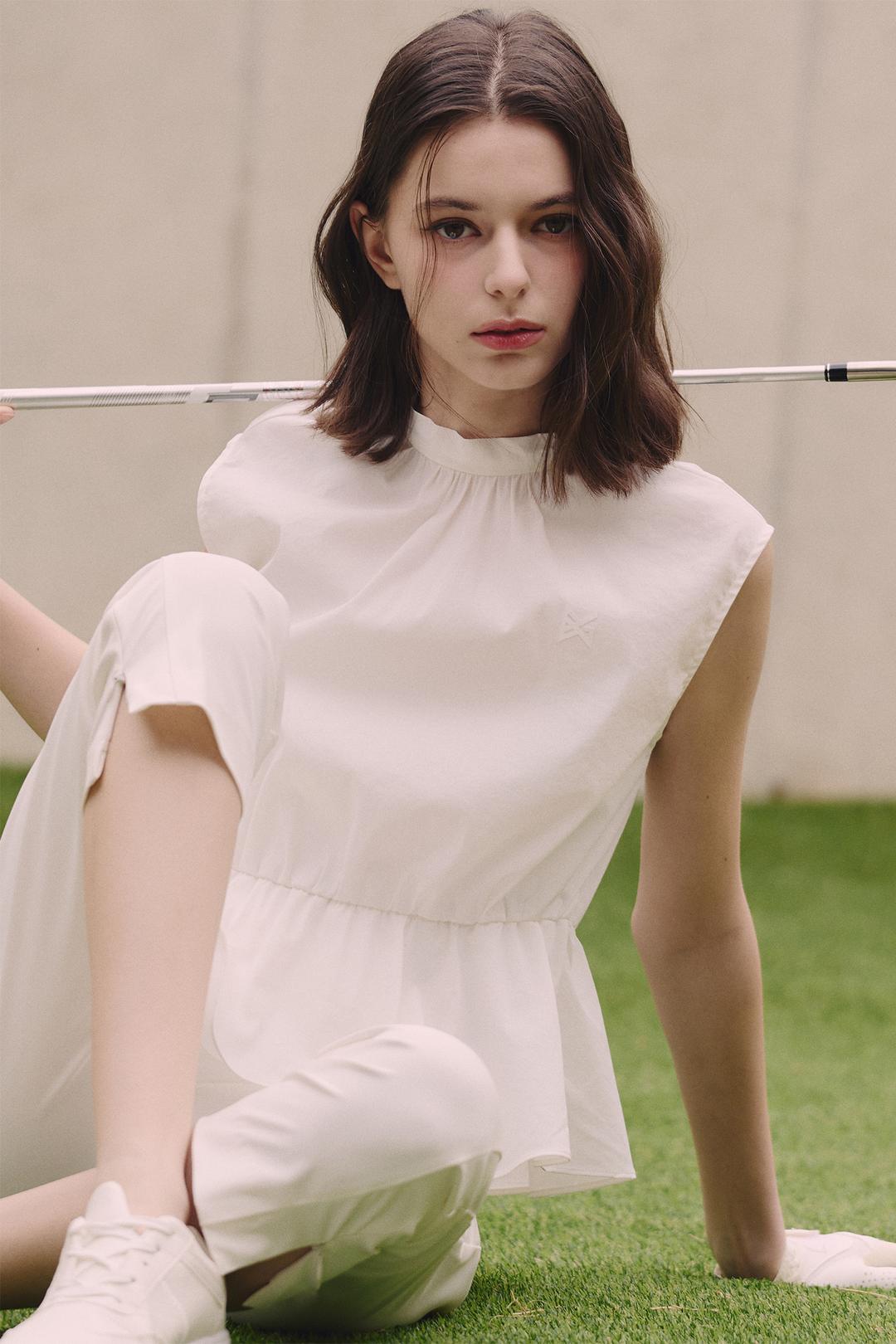 바람막이 리본 베스트