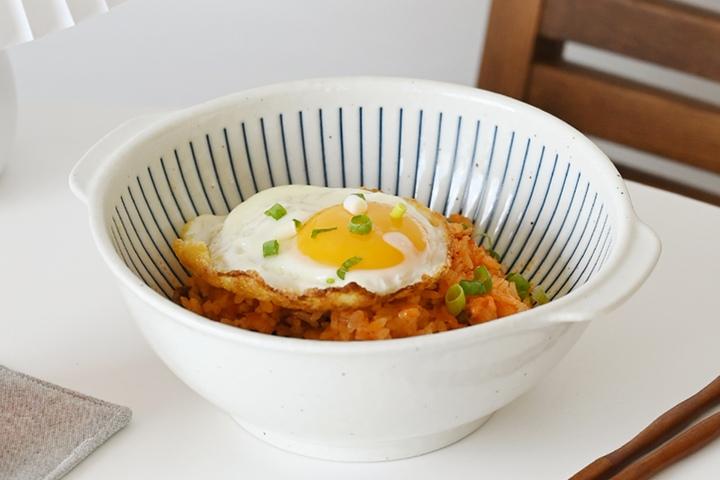 시오리빗살 손잡이 면기