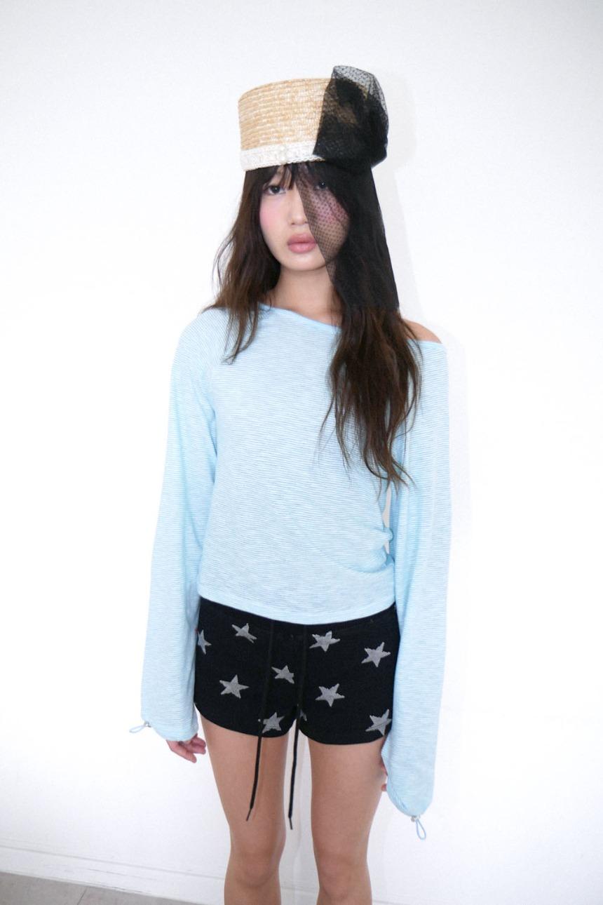 팁씨 ine stripe t-shirts (2color)