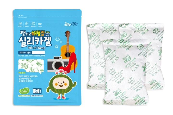 실리카겔 200g 3개 (부직포) 식품용 제품용 제습제 습기제거제