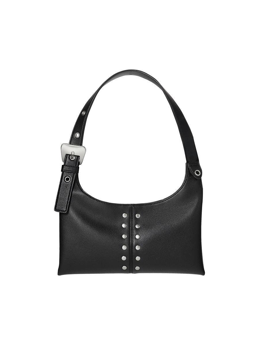 City Flat Shoulder Bag (Black)