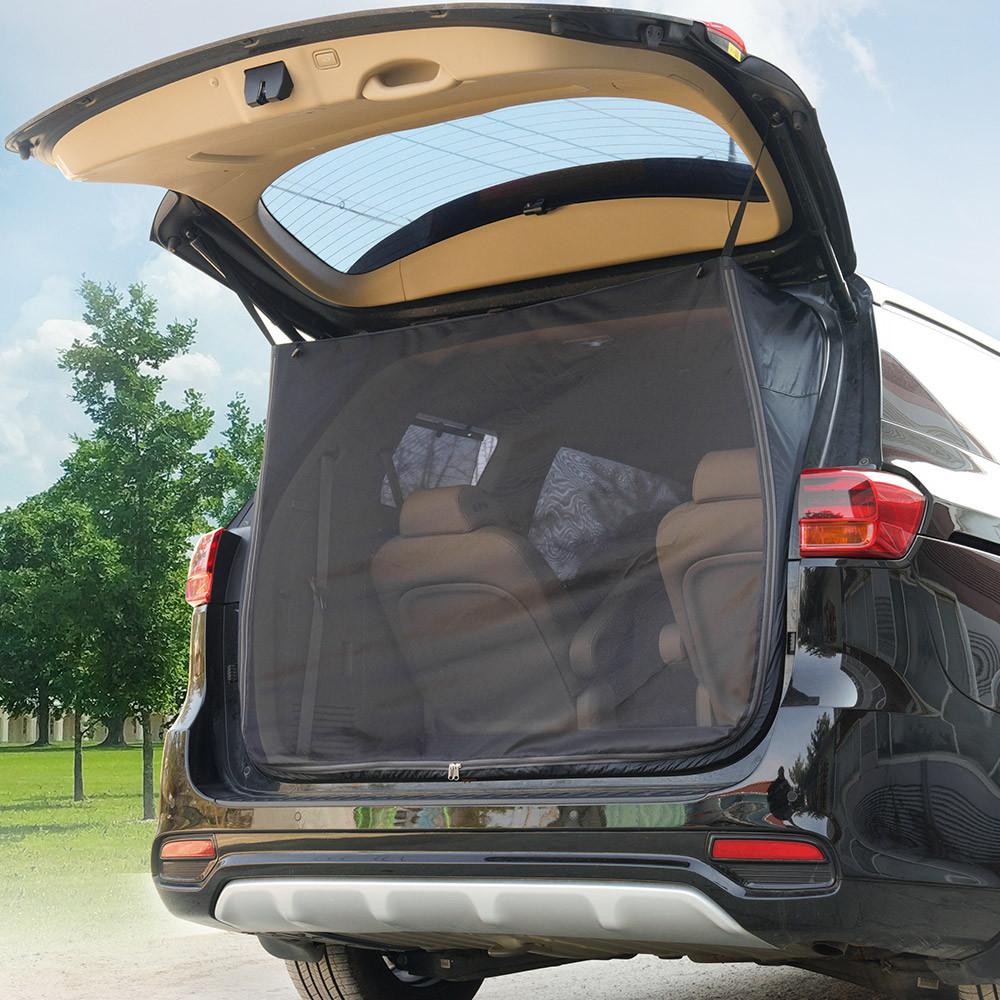 케이엠모터스 차량용 차박 모기장 텐트 트렁크 모기장 올뉴 더뉴 카니발 : 케이엠모터스