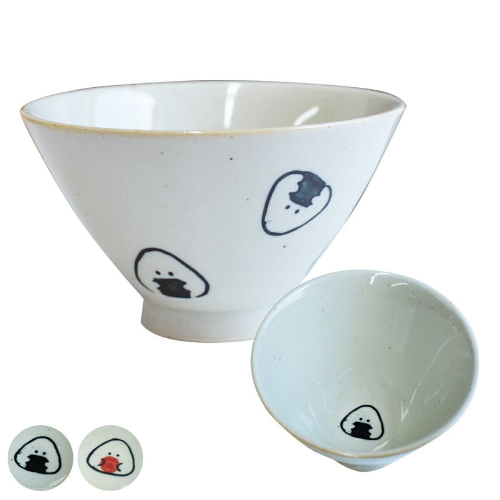 꼬옥 오니기리상 밥 공기 2종류 일본 그릇 주먹밥 귀여운 식기