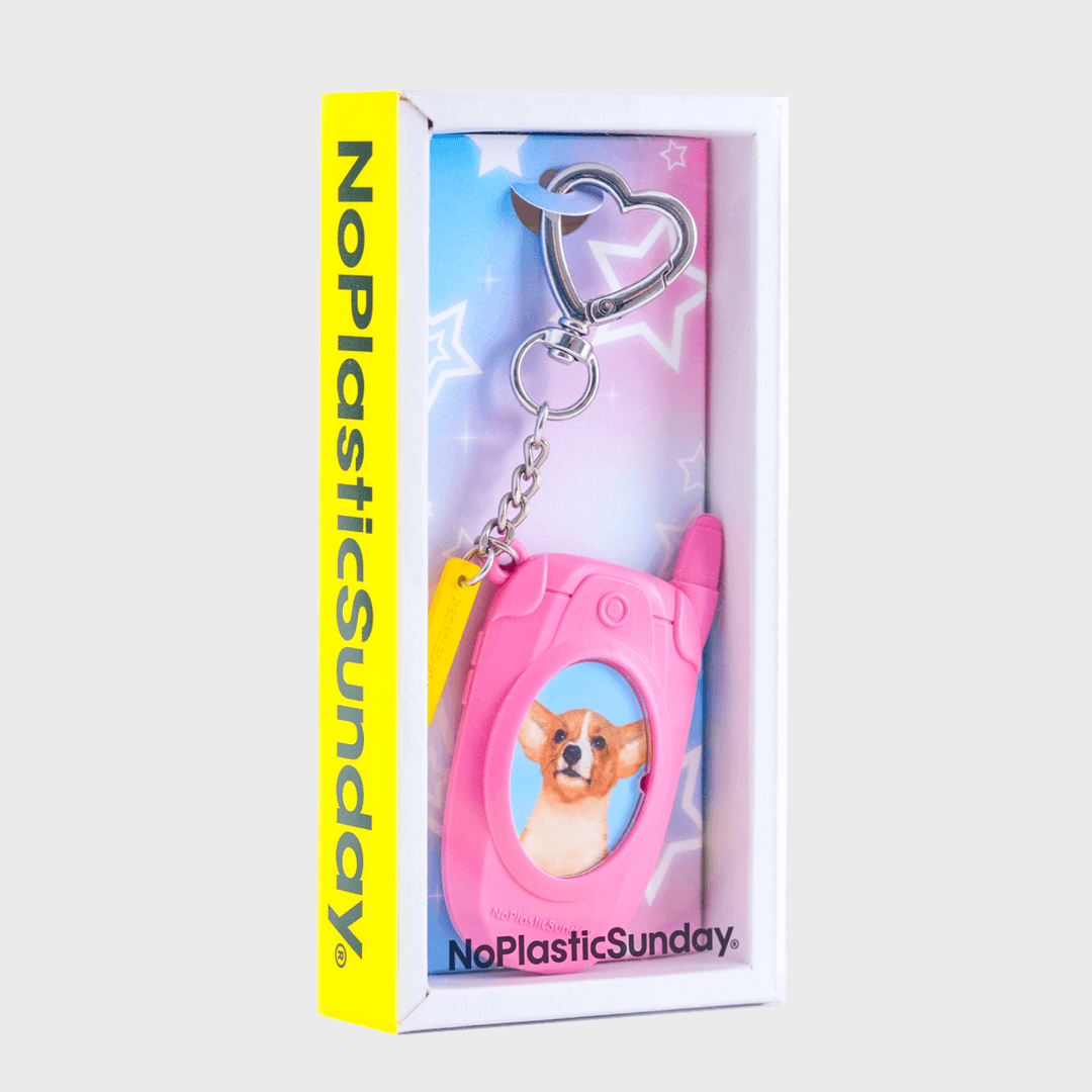 Y2K 폴더폰 포토 키링 Photo Keyring