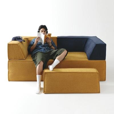 [븚프] 톰팩 모듈형 압축 3인용 소파베드