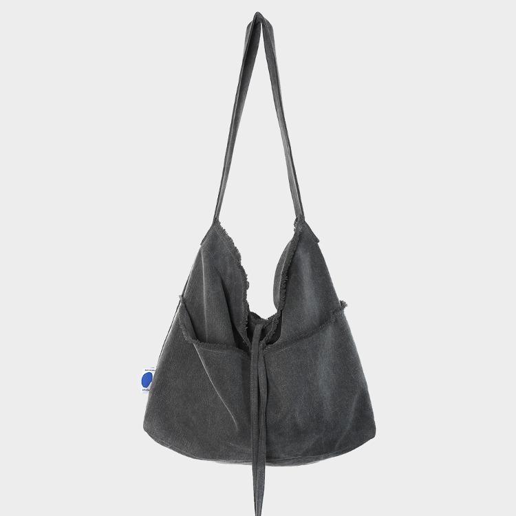 올브스튜디오 FRINGE HOBO BAG_PIGMENT CHARCOAL