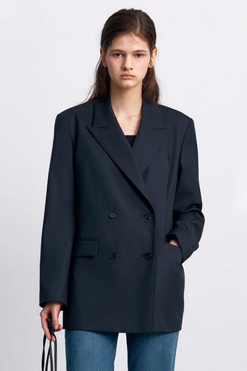 PEAKED DOUBLE JK (D/NAVY)