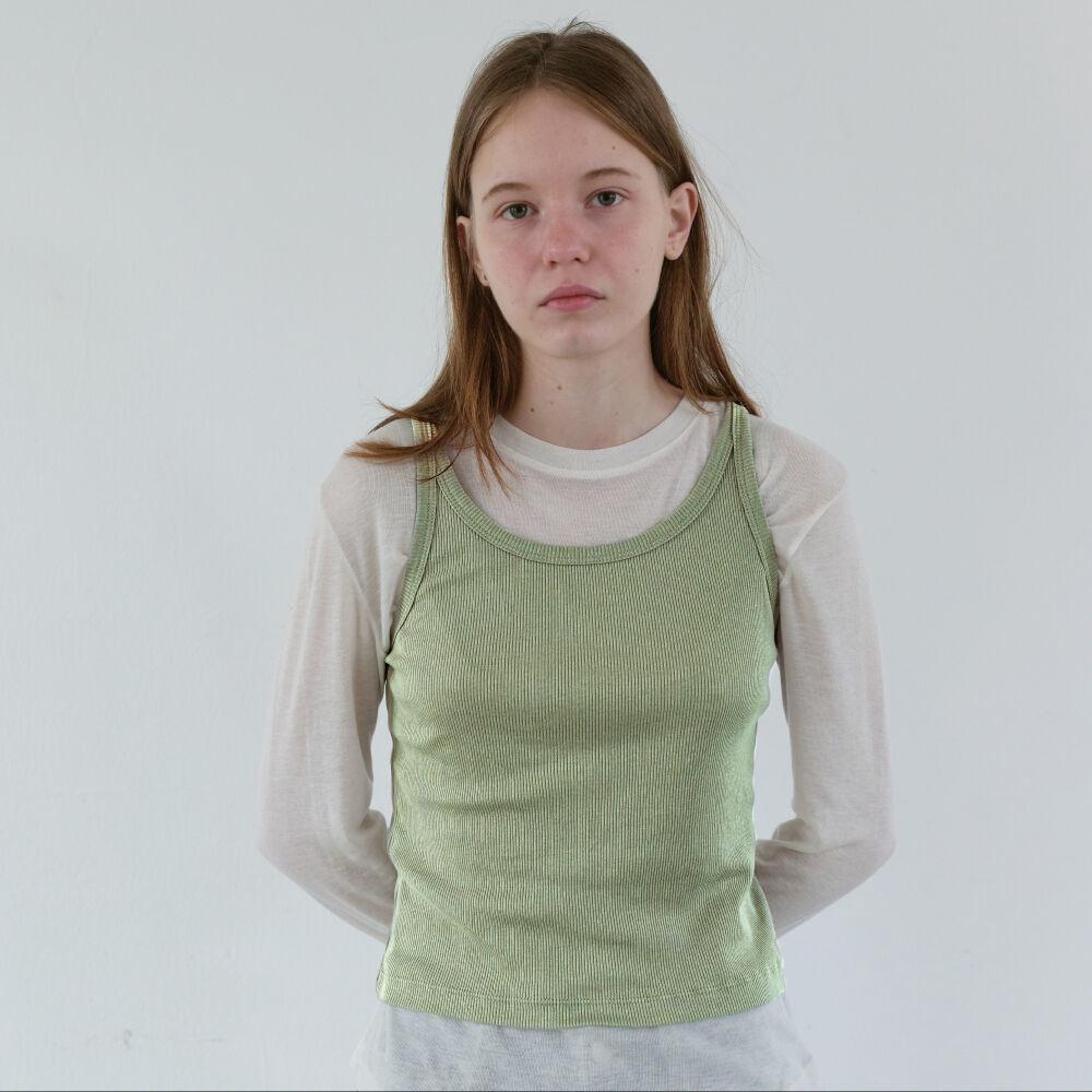 레이어드 립 슬리브리스 (멜론)