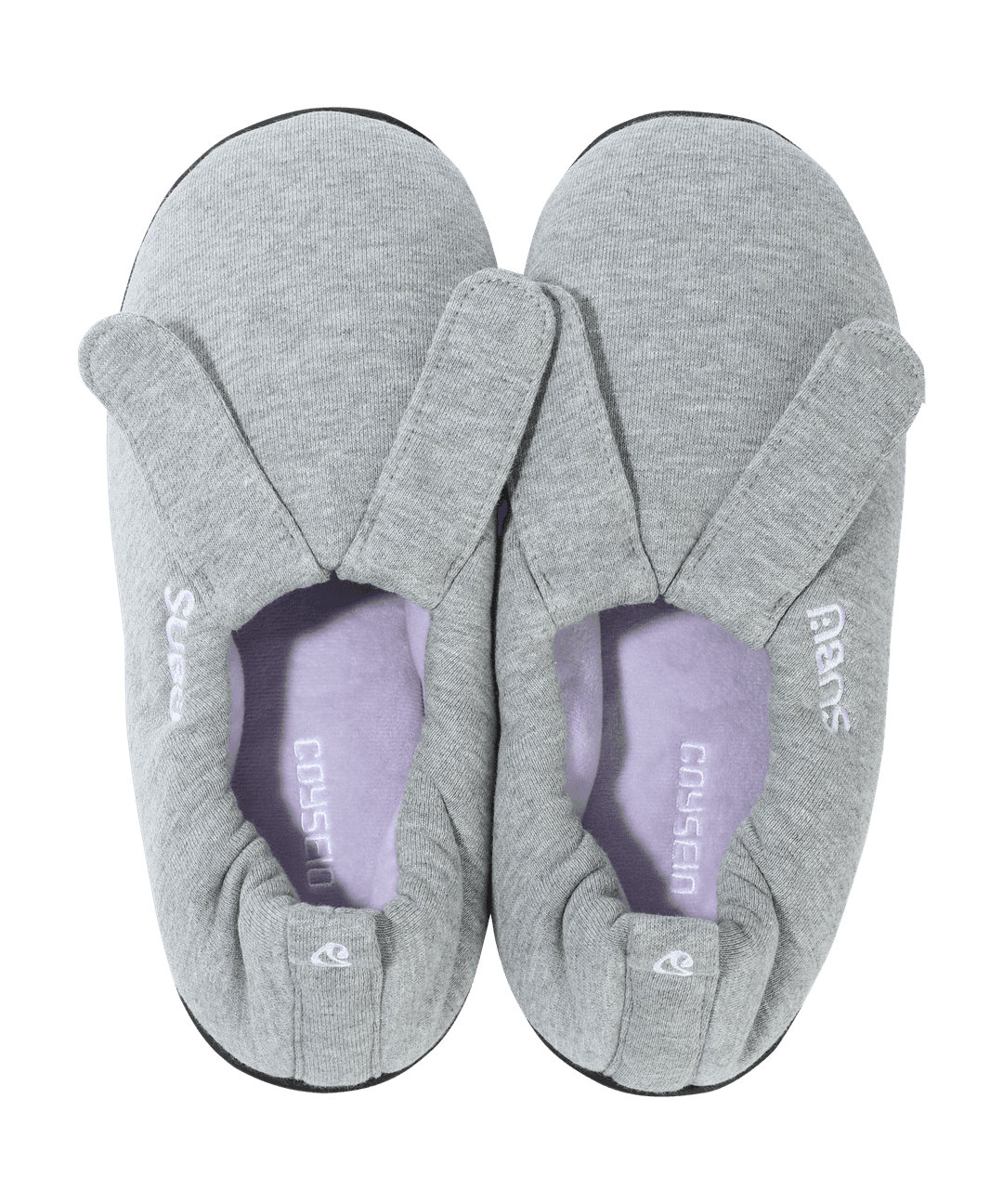 COYSEIO X SUBU BUNNY SWEAT PADDING SHOES MELANGE GREY