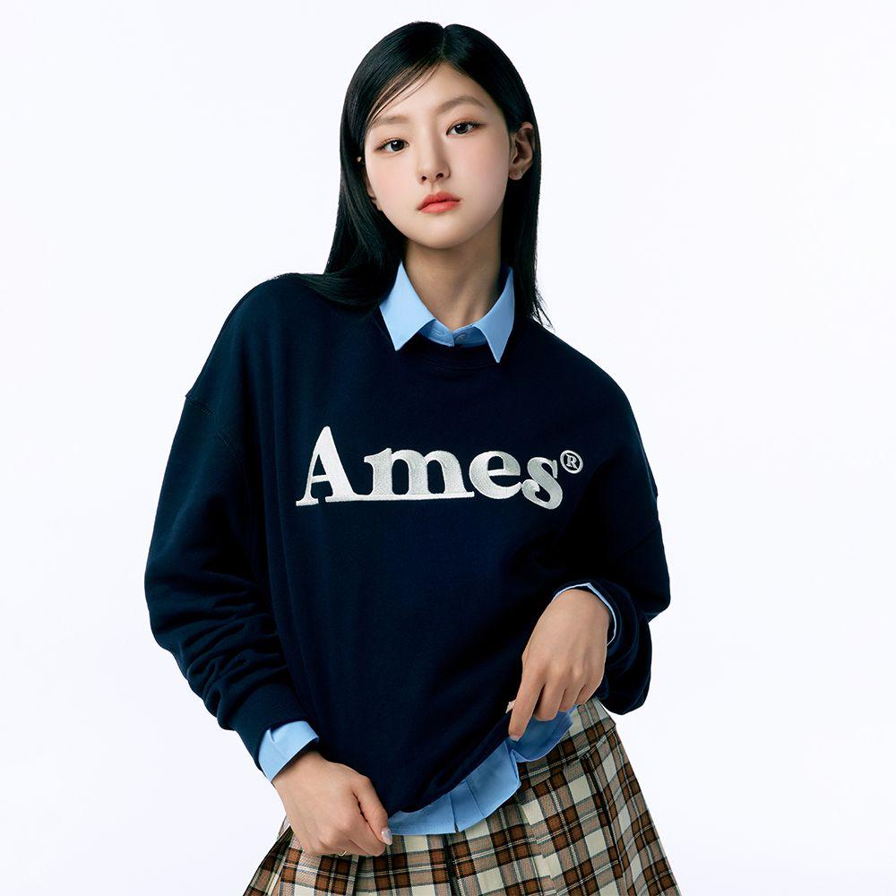 BASIC LOGO SWEATSHIRT NAVY