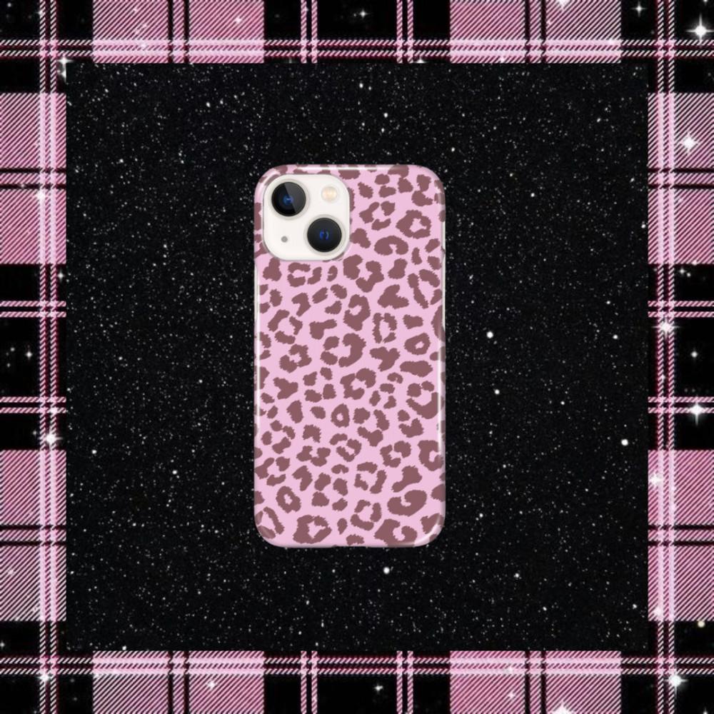 Pink Leopard 핑크 호피 케이스(무광/유광)