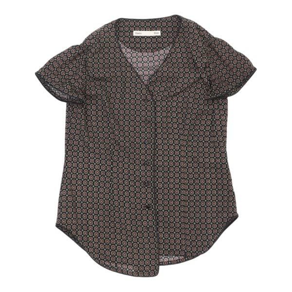 마뗑킴 (S)블랙 에스닉 블라우스