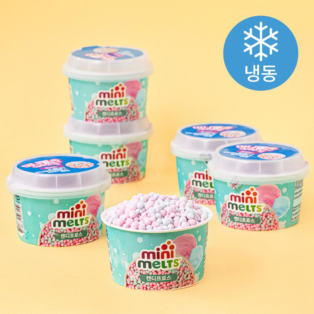 미니멜츠 캔디프로스 구슬아이스크림 (냉동), 50g, 6개입, 1개