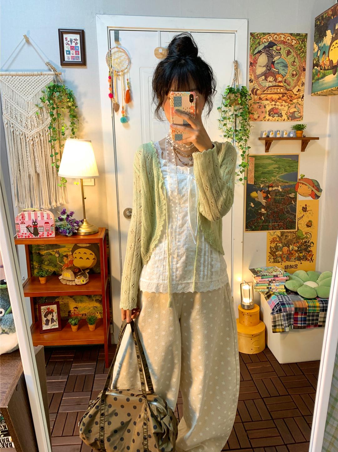 마지 Berry alphaca bolero ( green )