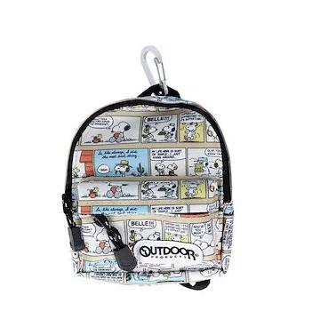 피너츠 2025 스누피 아웃도어 프로덕츠 백팩 펜 케이스 파우치