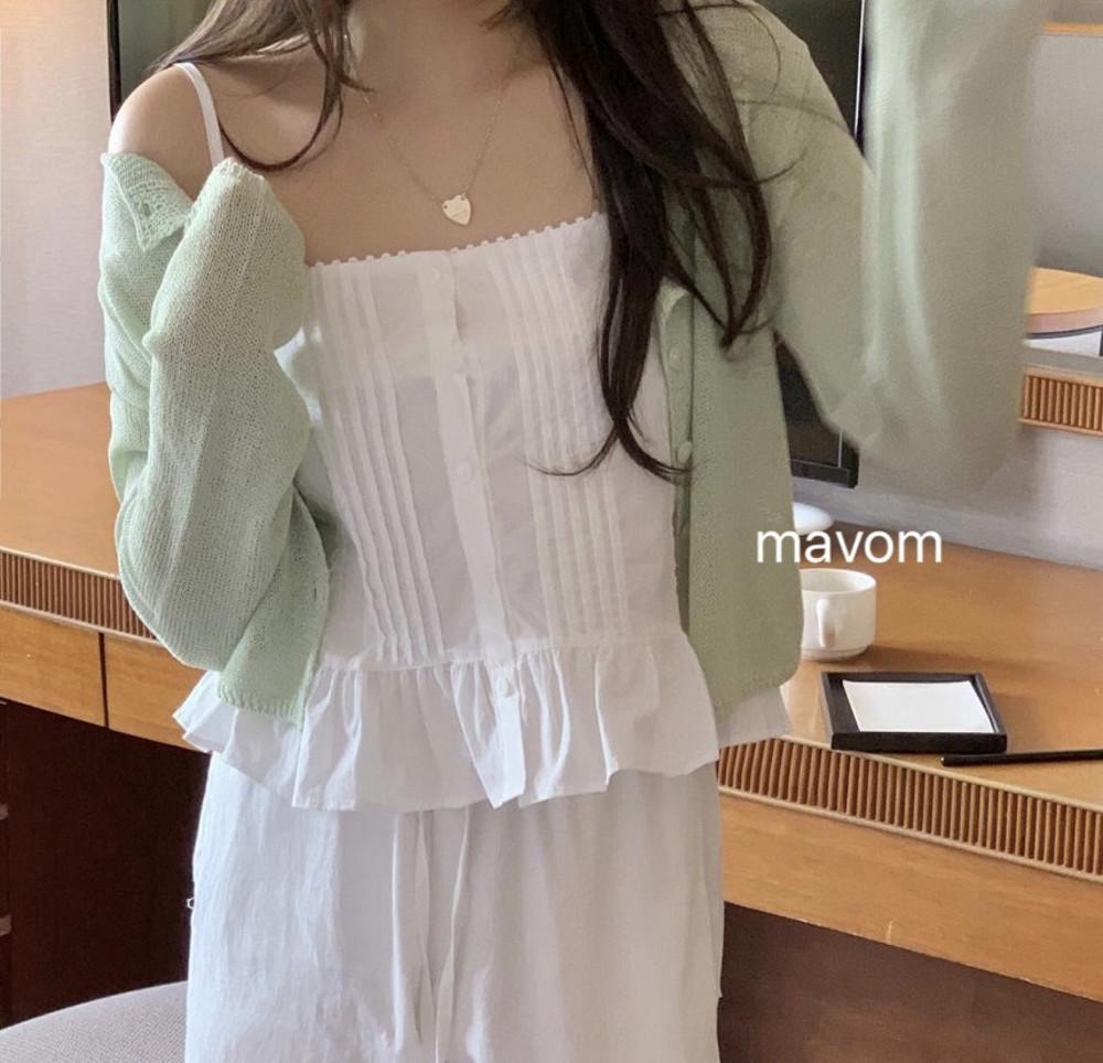 (예약/BEST/쿠폰/무배) 미엘 뉴에트 가디건 4col 시원한 여름 린넨 니트