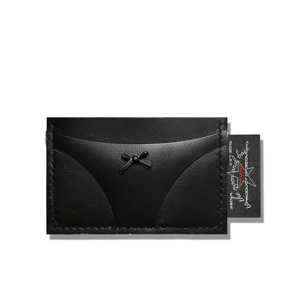 [뉴칼라 30% OFF] Bikini Bottom Card Case 빤쮸 카드지갑 - 2AM Black