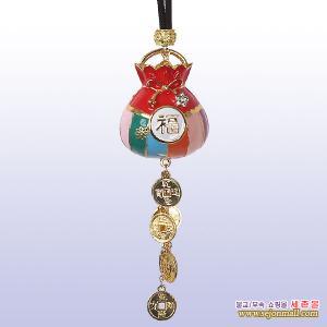 복주머니부적통차걸이 - 부적과함께 복을 담아 다니세요